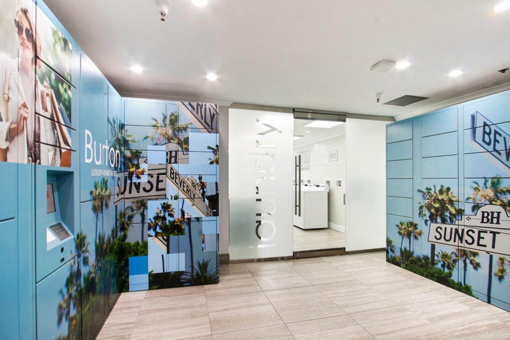 Mail locker at Burton, Los Angeles, CA, 90048