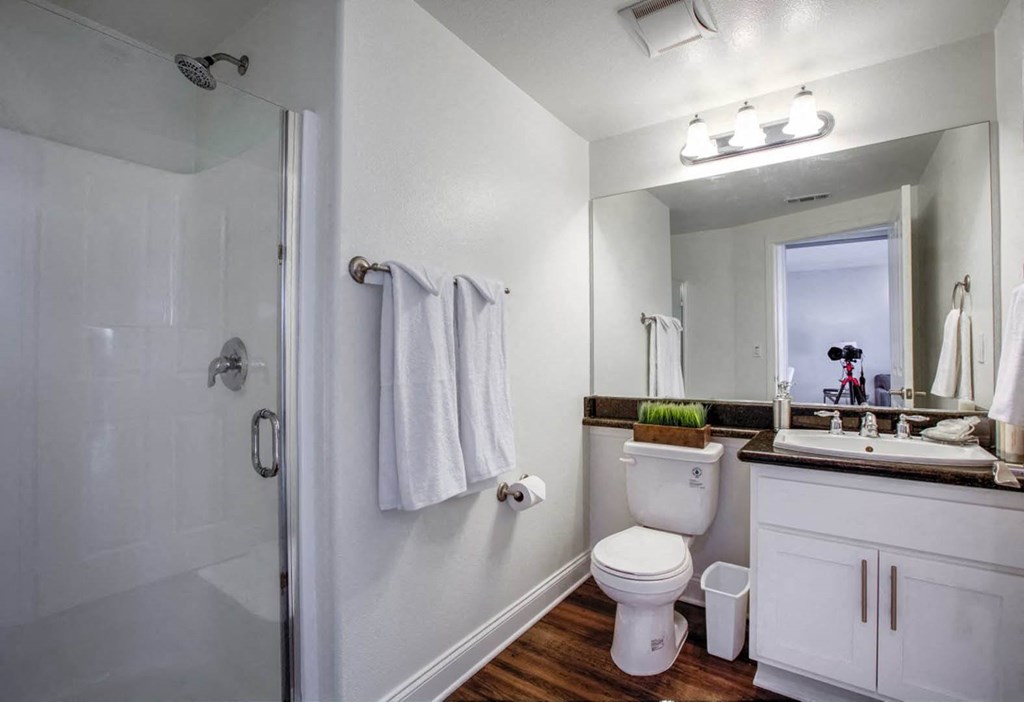 Luxurious Bathroom at Madison Toluca, North Hollywood, California