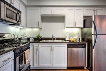 Chef-Inspired Kitchens Feature Stainless Steel Appliances at Madison Toluca, California