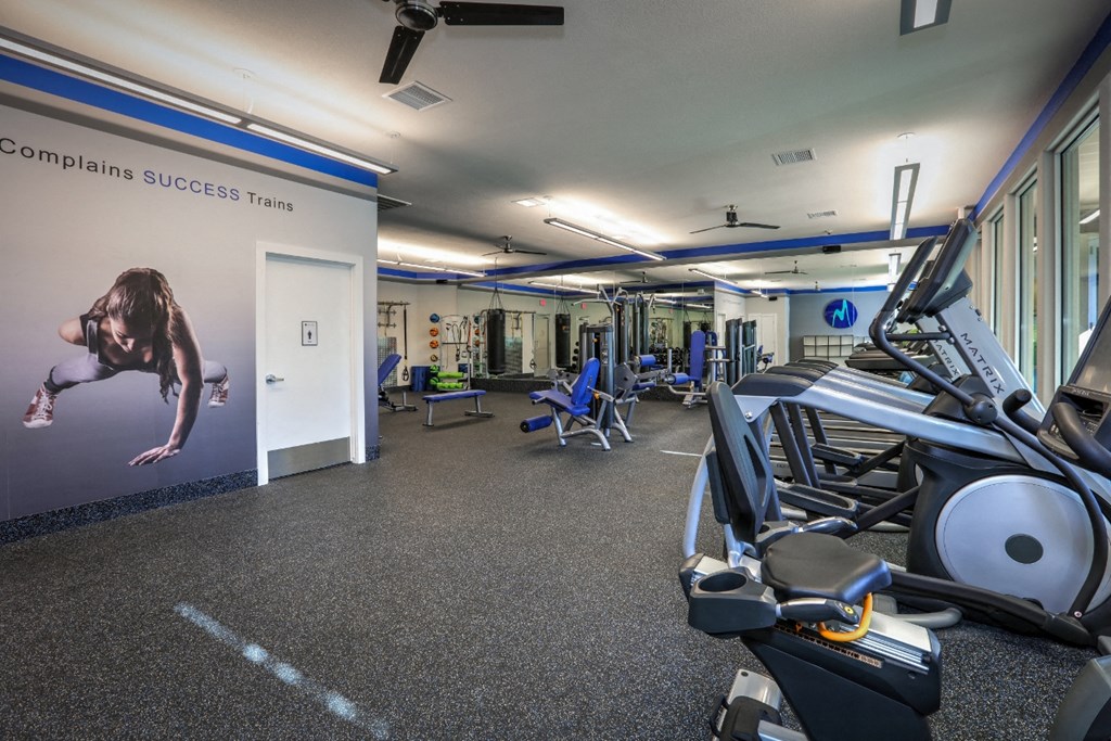 Gym center at Milan Apartment Townhomes, Las Vegas, NV, 89183