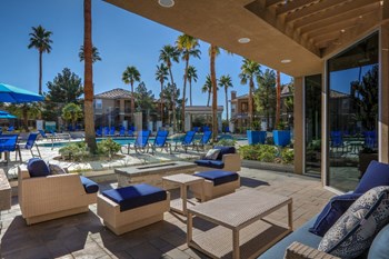 BBQ area at Milan Apartment Townhomes, Las Vegas, 89183 - Photo Gallery 10
