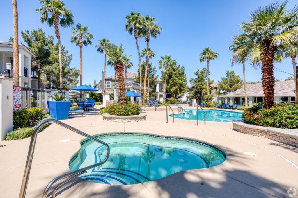 Pool at Milan Apartment Townhomes, Las Vegas, Nevada