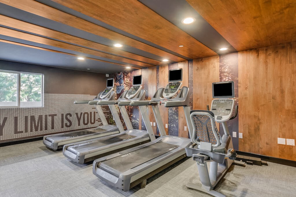 Fitness center at Nobel Court, California