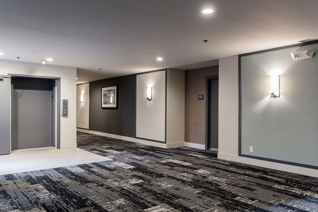 Interior decor at Nobel Court, California, 92122