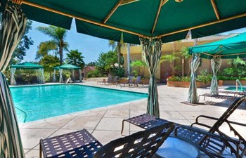 Pool area Pool area at Nobel Court, San Diego, CA, 92122 - Photo Gallery 3