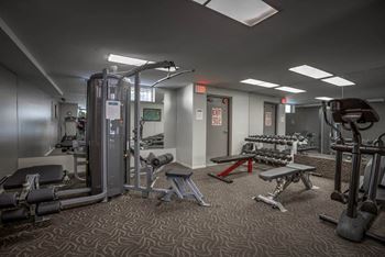 Fitness at Palm Royale Apartments, Los Angeles, CA