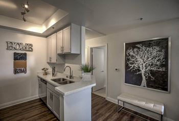 Kitchen area1 at Palm Royale Apartments, Los Angeles, CA, 90034
