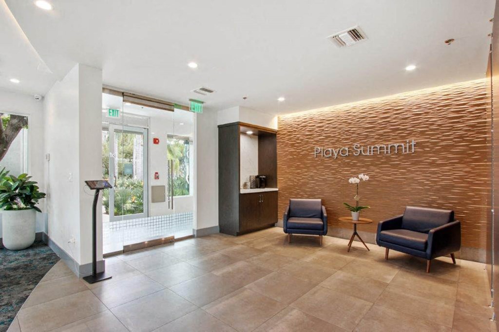Clubhouse Lobby at Playa Summit, Los Angeles, California