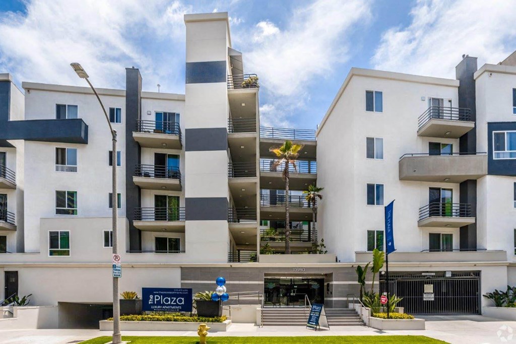 Property Exterior at The Plaza Apartments, California