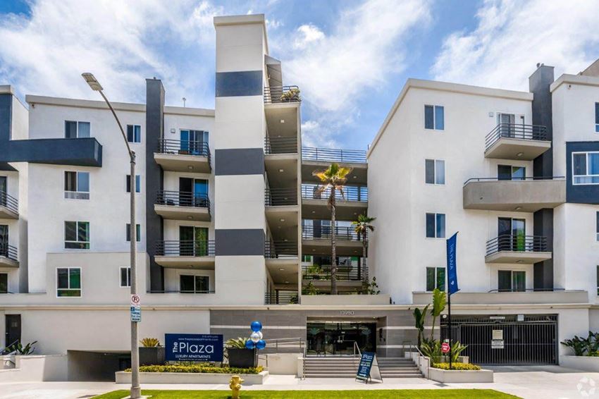 Property Exterior Property Exterior at The Plaza Apartments, California
