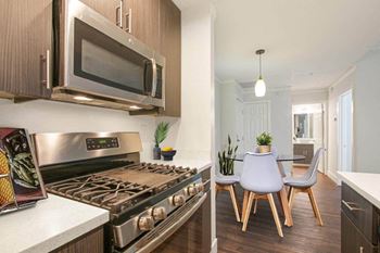 Stainless Steel Appliances at The Plaza Apartments, California, 90024