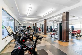 State Of The Art Fitness Center at The Adler Apartments, Los Angeles, CA