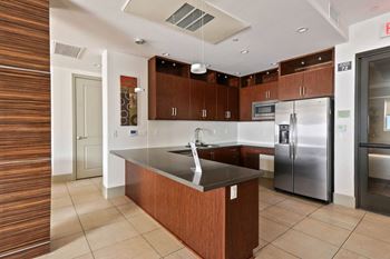 Kitchen Unit at The Adler Apartments, Los Angeles, CA