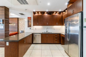 Refrigerator And Kitchen Appliances at The Adler Apartments, California, 90025 - Photo Gallery 11