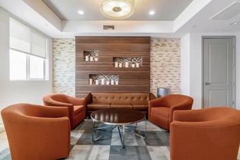 Lobby Area at The Adler Apartments, Los Angeles, CA - Photo Gallery 6