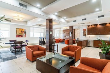 Lobby at The Adler Apartments, Los Angeles, CA, 90025 - Photo Gallery 5
