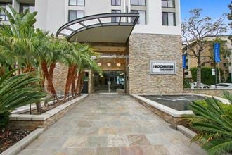 Property Entrance at Rochester Apartments, Los Angeles