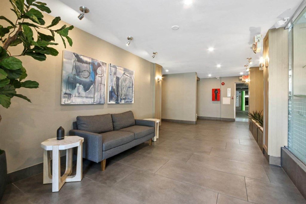 Lobby Area at Rochester Apartments, California