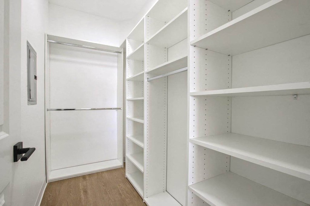 Walk In Closet at Rochester Apartments, Los Angeles