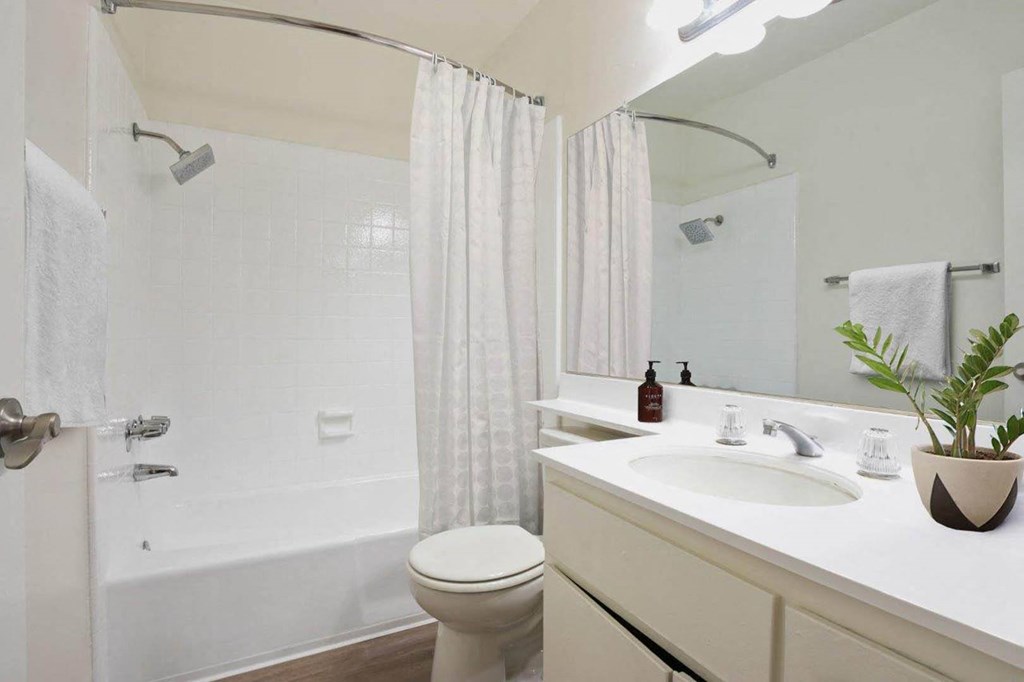 Bathroom at Rose Apartments, Los Angeles