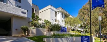Outdoor area view at Rose Apartments, Los Angeles, CA