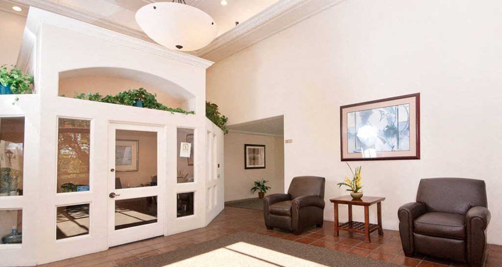 Lobby at Rose Apartments, California, 90034