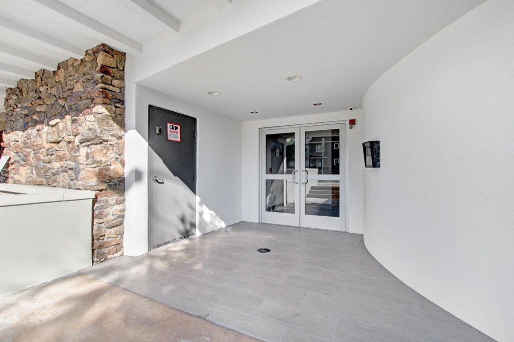 Entrance View at Toluca Court, Toluca Lake