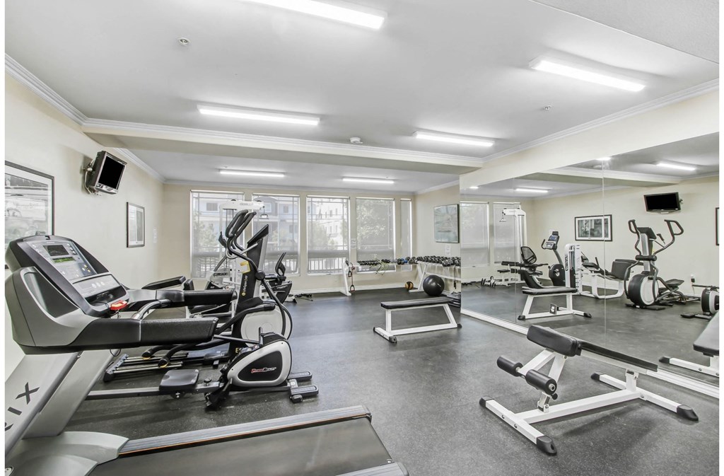 Fitness Center at Toluca Court, Toluca Lake, CA, 91602