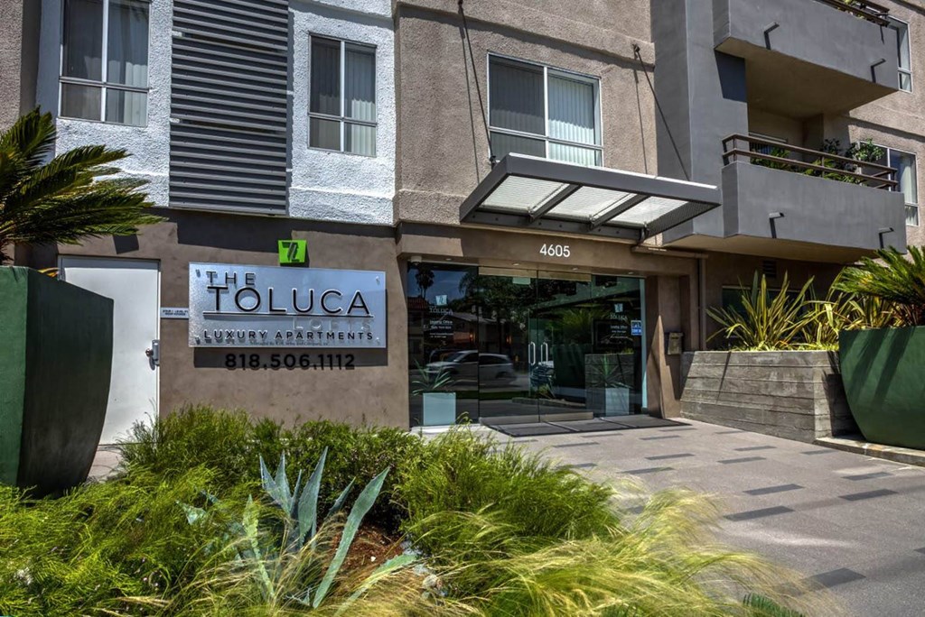 Front Entrance To Property at Toluca Lofts, Toluca Lake, CA
