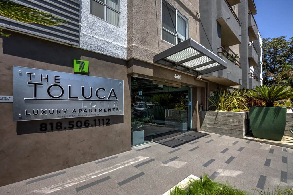 Entrance View at Toluca Lofts, Toluca Lake, CA, 91602