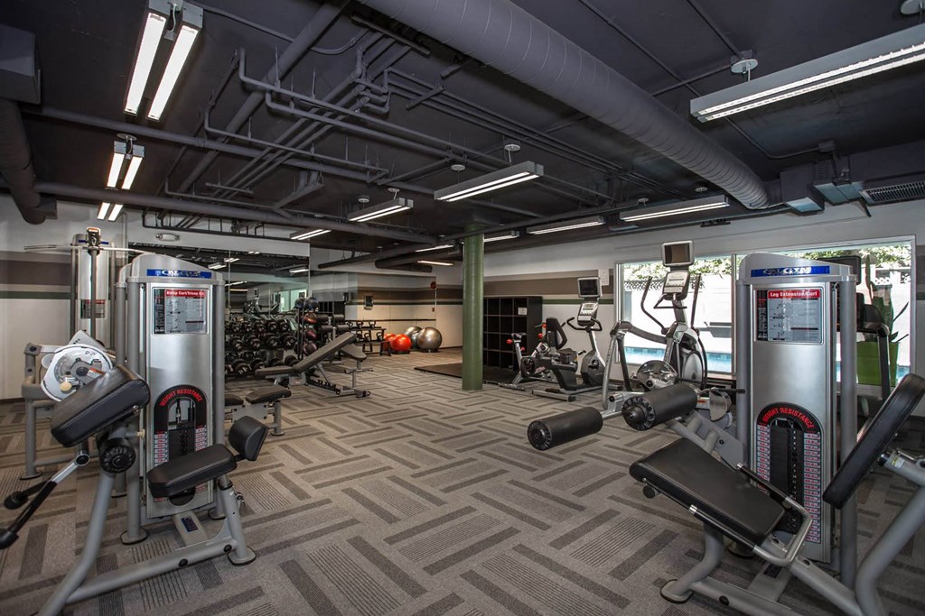 Fitness Center at Toluca Lofts, Toluca Lake, 91602