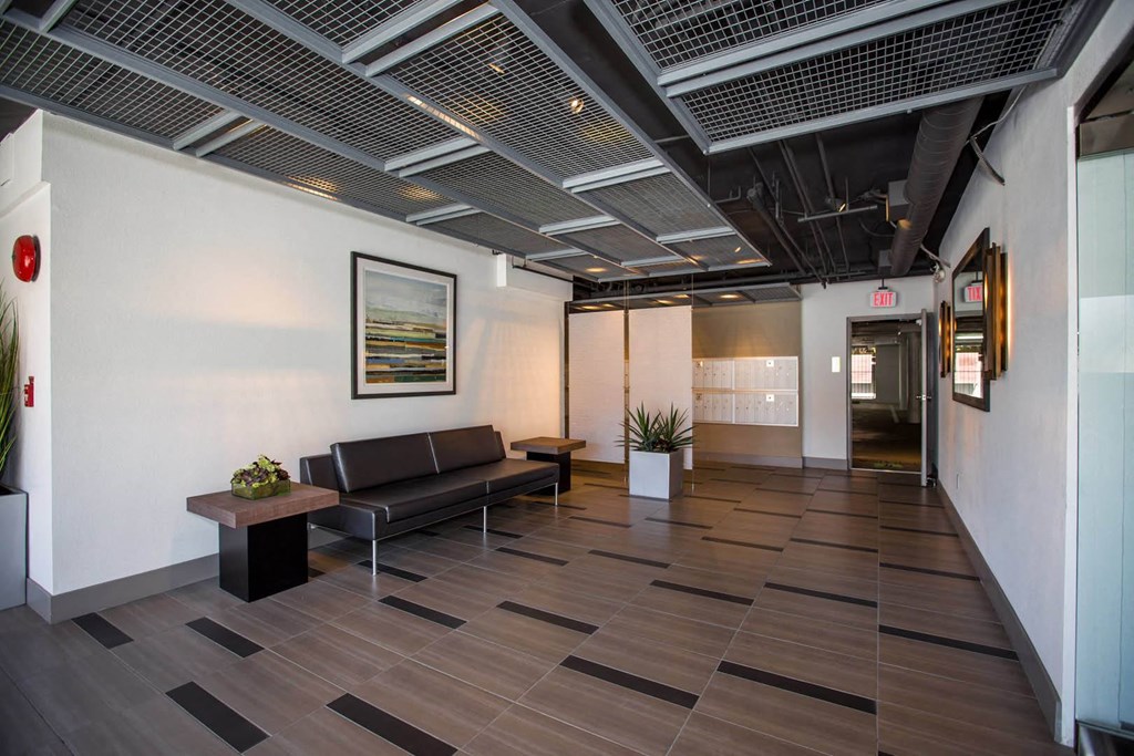 Spacious Lobby at Toluca Lofts, Toluca Lake