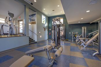 Fitness center at The Vista at Laguna, California, 92677