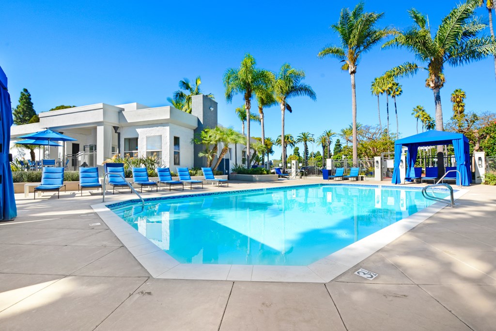 Sparkling Pool at Nobel Court, San Diego, 92122