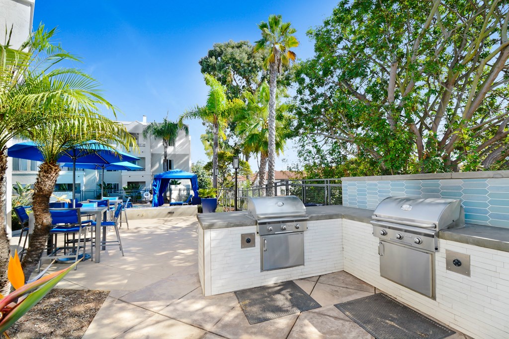 Outdoor Grill Station at Nobel Court, San Diego, 92122