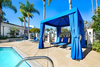 Poolside Cabana at Nobel Court, San Diego