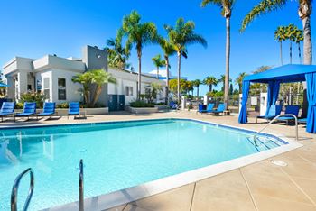 Resort Style Pool at Nobel Court, San Diego, CA, 92122