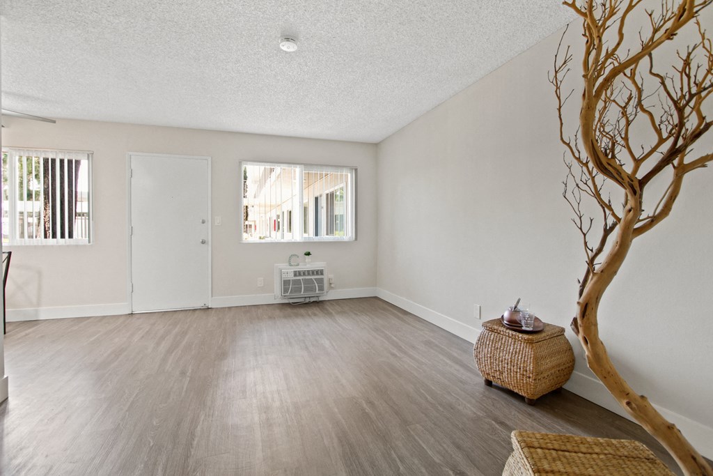 Unfurnished Living Area at Clair Del and Clair Del Gardens, Long Beach