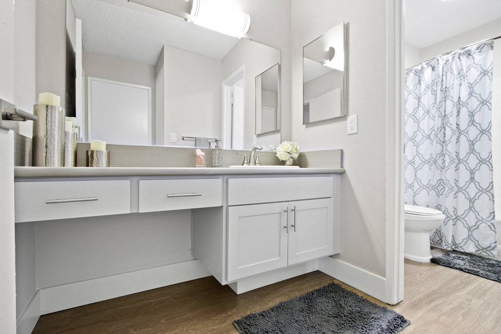 Bathroom With Bathtub at Clair Del and Clair Del Gardens, Long Beach, CA