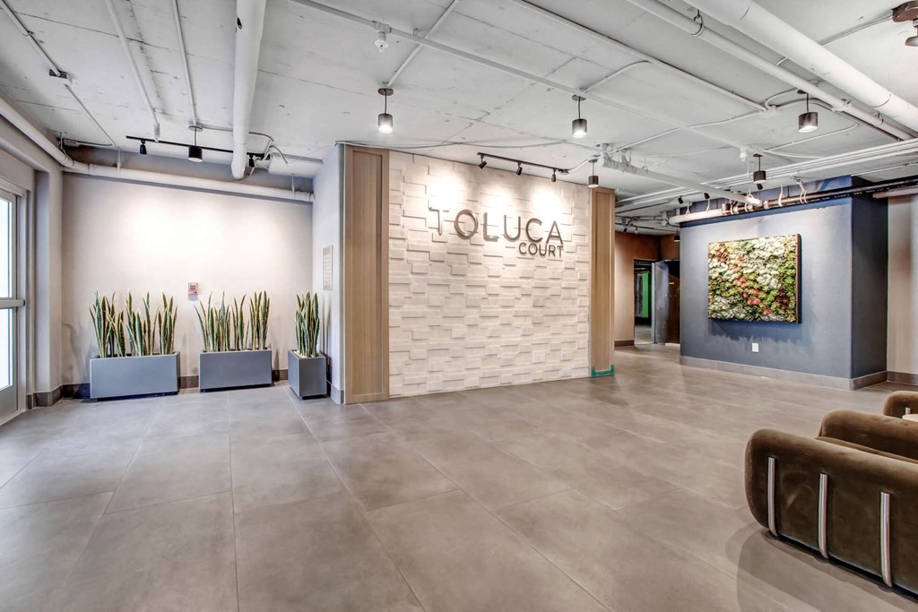 the lobby at the m on hennepin apartments in minneapolis, mn at Toluca Court, California, 91602