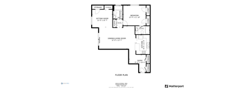 the floor plan of the residences