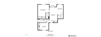 this floor plan is an approximation of a floor plan and may not include the necessary