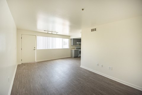 Sample Unit Living Room/ Dining Room