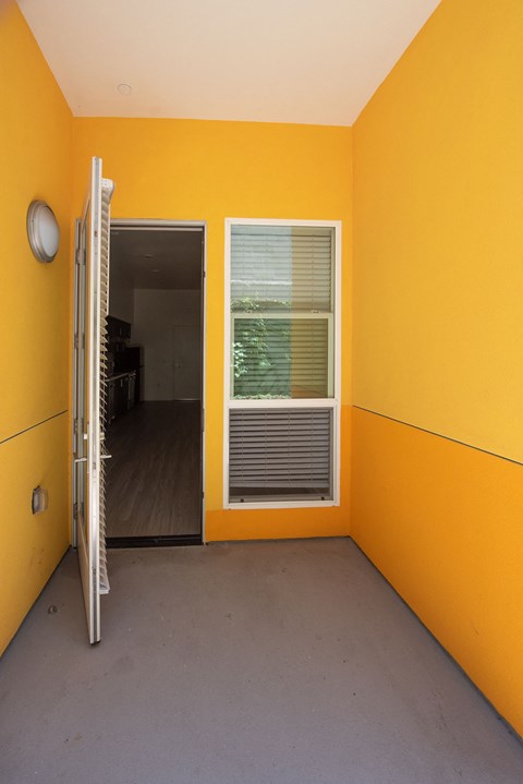 Sample Unit: Front Door of Unit