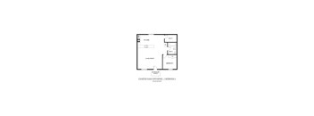 a 1 bedroom floor plan  clearlake