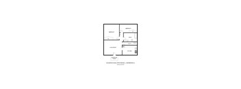 a floor plan of the gallery closets apartments
