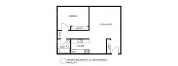 One Bedroom B2