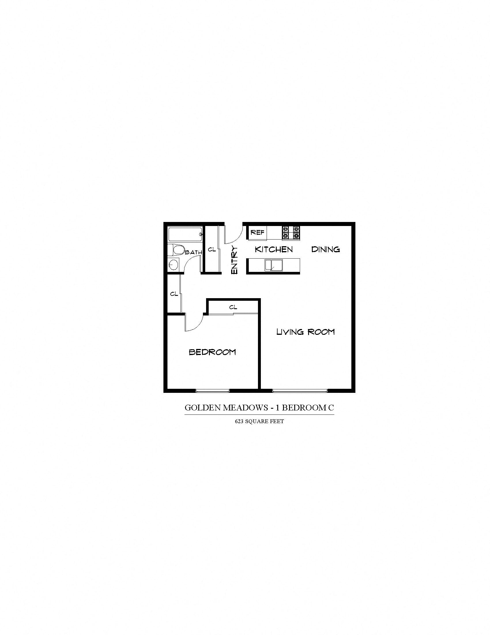 One Bedroom C