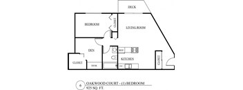 One Bedroom + Den