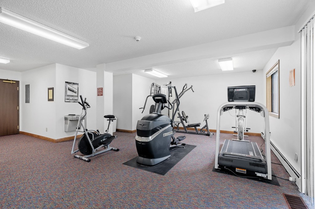 the gym at the enclave at photo